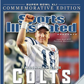 Indianapolis Colts Qb Peyton Manning, Super Bowl Xli Sports Illustrated Cover by Sports Illustrated