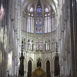 Inside Amiens Cathedral With Vault, Chancel, Amiens, Department Somme, France, Europa by Brigitte Merz