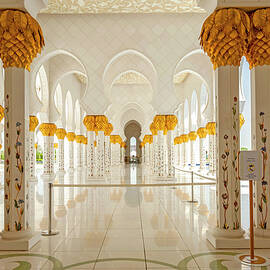 Interior Of Mosque by Claudia Uripos