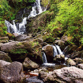 Irish Waterfall by Olivier Le Queinec