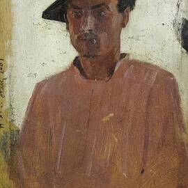 Italian Man With Hat by Henry Scott Tuke