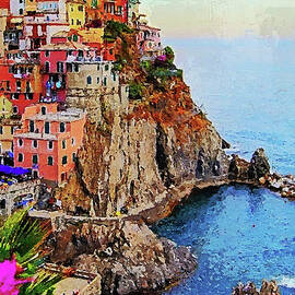 Italy, Cinque Terre - 02 by AM FineArtPrints