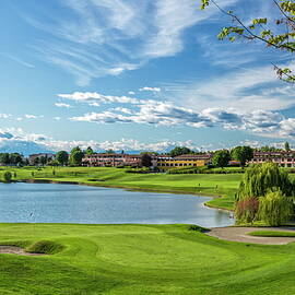 Italy, Lombardy, Golf Course by Hans-peter Huber