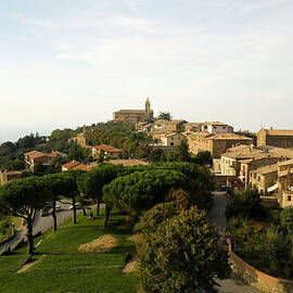 Italy, Tuscany, Montalcino, Cityscape by David Epperson
