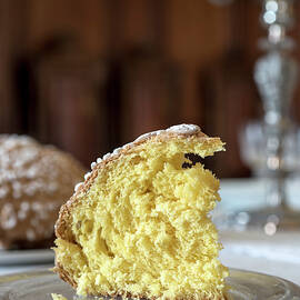 Italy, Veneto, Venezia District, Venetian Lagoon, Adriatic Coast, Venice, Venice Lido, Fugassa Cake by Colin Dutton