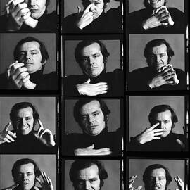 Jack Nicholson Contact Sheet by Jack Robinson