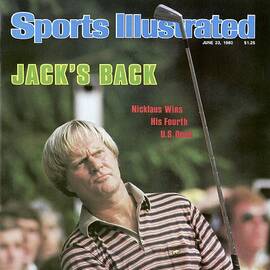 Jack Nicklaus, 1980 Us Open Sports Illustrated Cover by Sports Illustrated