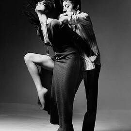 Jane Birkin And Serge Gainsbourg by Bert Stern