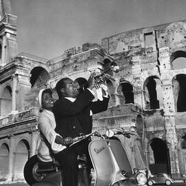 Jazz Scooter by Slim Aarons