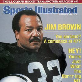 Jim Brown, Retired Football Player Sports Illustrated Cover by Sports Illustrated