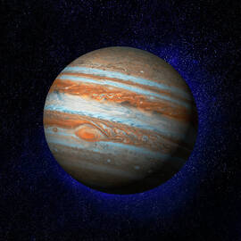Jupiter & Stars by Ian Mckinnell