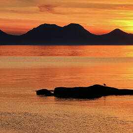 Jura Sunset by Grant Glendinning