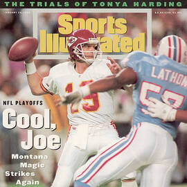 Kansas City Chiefs Qb Joe Montana, 1994 Afc Championship Sports Illustrated Cover by Sports Illustrated