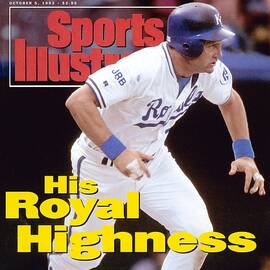 Kansas City Royals George Brett... Sports Illustrated Cover by Sports Illustrated