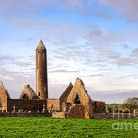 Kilmacduagh Monastery by Olivier Le Queinec
