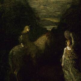 King Cophetua And The Beggar Maid by Albert Pinkham Ryder