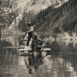 Kootenay River Fishing by Hulton Archive