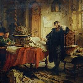 Kopernikus, Die Bahnen Der Gestirne Aufzeichnend by Eduard Ender