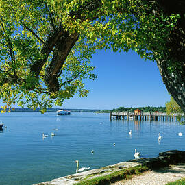 Lake In Upper Bavaria Germany by Hp Huber