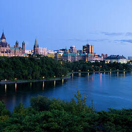 Landscape Shot Of The Ottawa Skyline In by Karenmassier