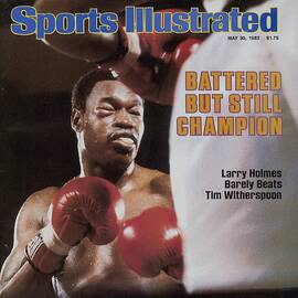 Larry Holmes, 1983 Wbc Heavyweight Title Sports Illustrated Cover by Sports Illustrated