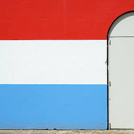 Las Croabas - Red White and Blue by Richard Reeve