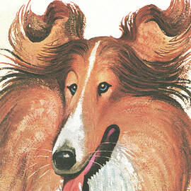 Lassie by Al Hirschfeld