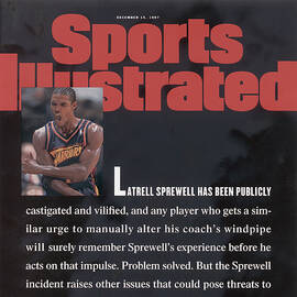 Latrell Sprewell Has Been Publicly Castigated & Vilified Sports Illustrated Cover by Sports Illustrated