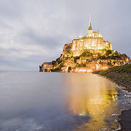 Le Mont Saint Michel, Normandy, France by John Harper