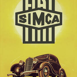 Licence Fiat Simca by Buyenlarge