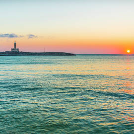 Lighthouse At Vieste, Foggia, Italy by Marco Arduino