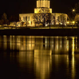 Lighting Up Idaho Falls by Adam Jewell