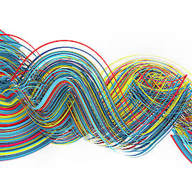 Lines and Curves 4 by Scott Norris