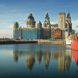 Liverpool Dock Reflection by Chrishepburn