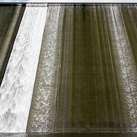 Llys y Fran Reservoir Dam overflow by Seeables Visual Arts