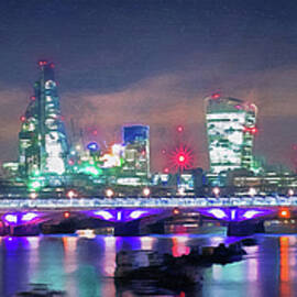 London Cityscape 02 by AM FineArtPrints