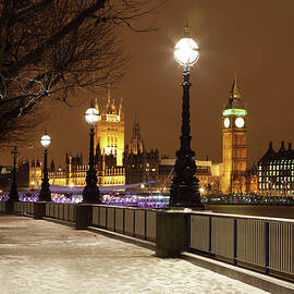 London In The Snow by Gp232
