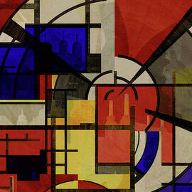 London Squares FIVE ONE FIVE by BFA Prints