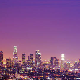 Los Angeles At Dusk by Dj Murdok Photos