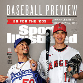 Los Angeles Dodgers Mookie Betts And Los Angeles Angels Sports Illustrated Cover by Sports Illustrated