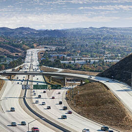 Los Angeles Freeway by Ed Freeman