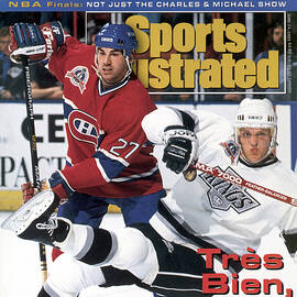 Los Angeles Kings Tomas Sandstrom, 1993 Nhl Stanley Cup Sports Illustrated Cover by Sports Illustrated
