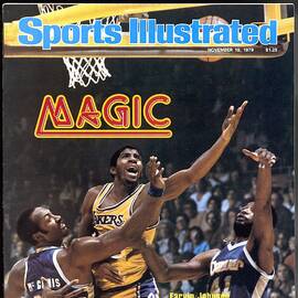 Los Angeles Lakers Magic Johnson... Sports Illustrated Cover by Sports Illustrated