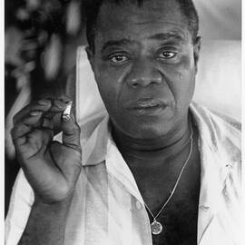 Louis Armstrong Portrait by Herb Snitzer