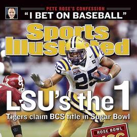 Louisiana State University Justin Vincent, 2004 Sugar Bowl Sports Illustrated Cover by Sports Illustrated