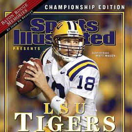 Louisiana State University Qb Matt Mauck Sports Illustrated Cover by Sports Illustrated