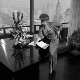 Lucille At Home by Archive Photos