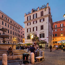 Madonna Dei Monti Square, Rome by Massimo Ripani
