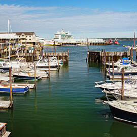 Maine, Portland, Dimillo's Marina by Claudia Uripos
