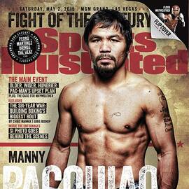 Manny Pacquiao, 2015 Wbawbcwbo Welterweight Title Preview Sports Illustrated Cover by Sports Illustrated